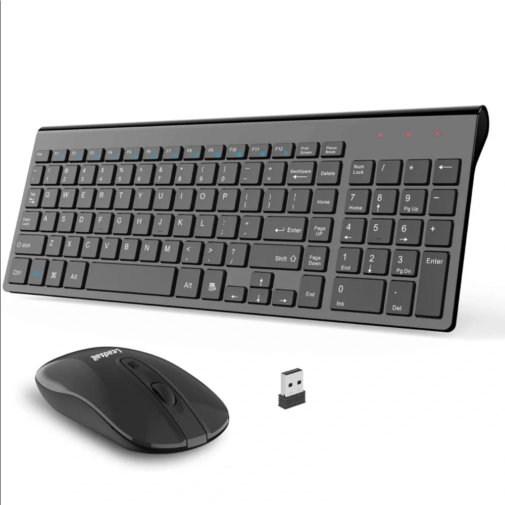 Leadsail wireless keyboard and mouse set
